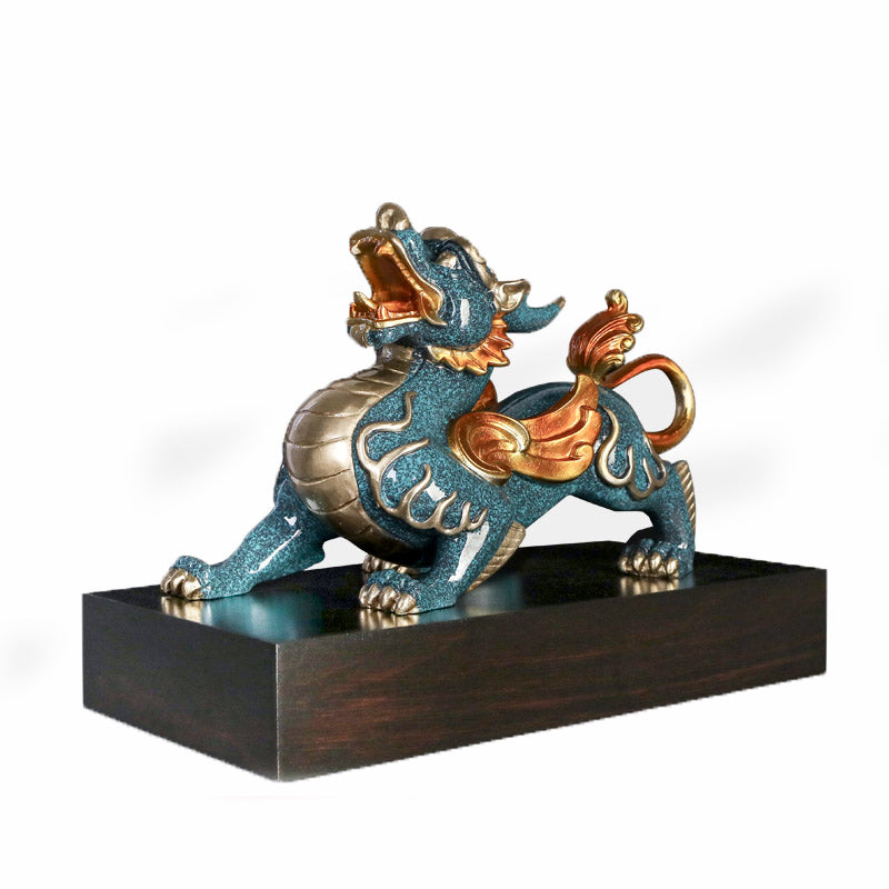 Brass Feng Shui Pi Xiu Set