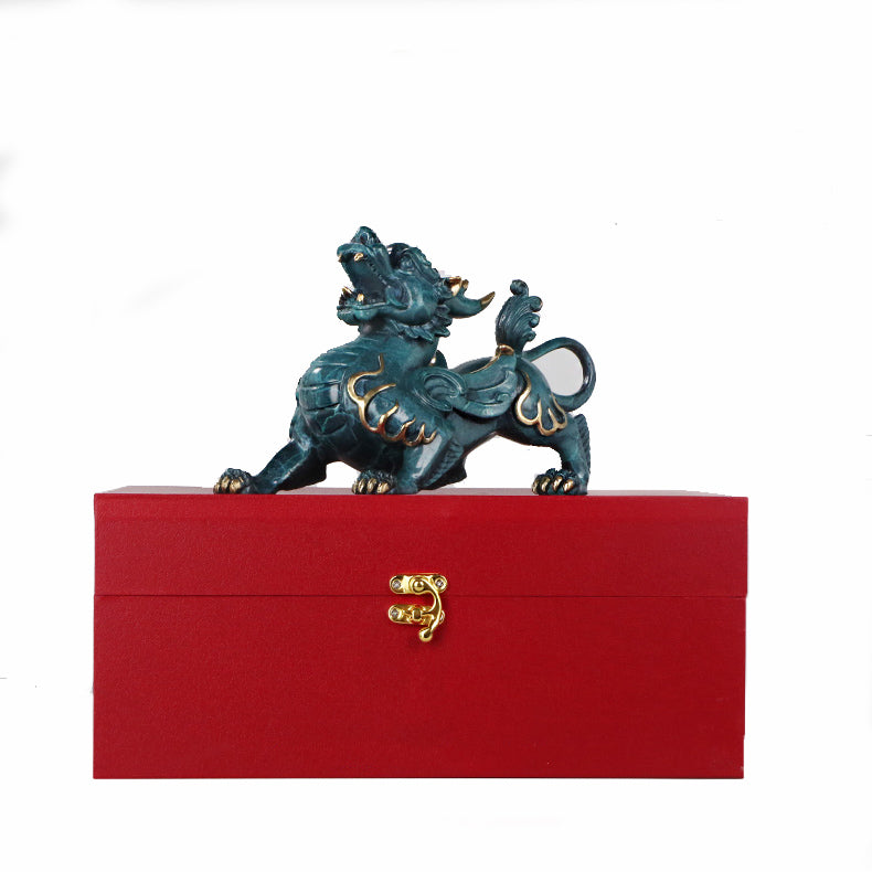 Brass Feng Shui Pi Xiu Set