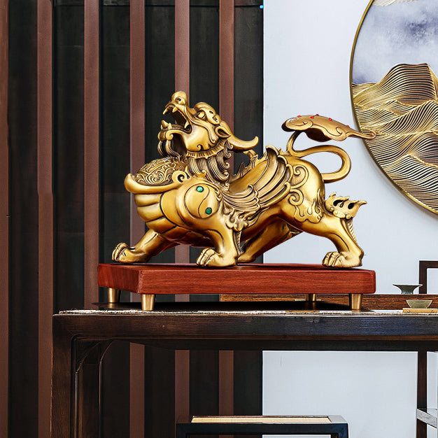 Copper Feng Shui Pi Xiu Set