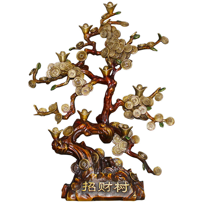 copper money tree picture Feng Shui Copper Money Tree