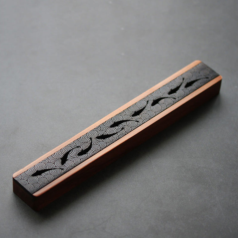 Ebony Wood Stick Incense Box