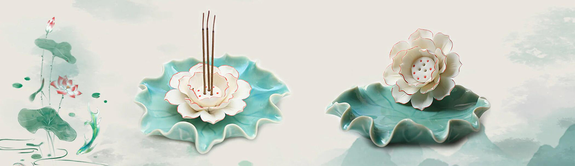 Ceramic Incense Holders