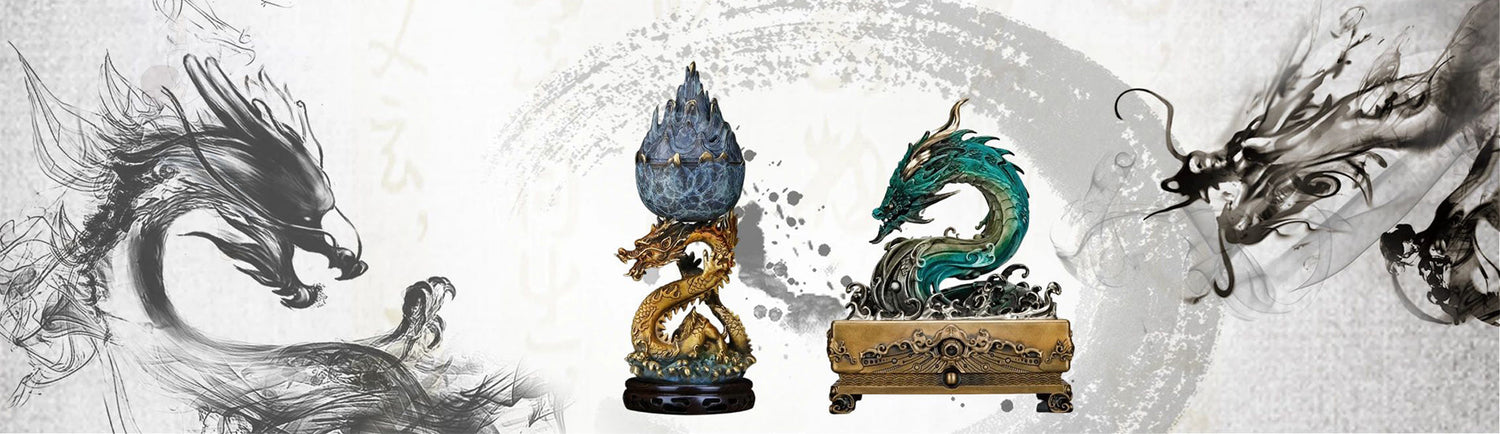Dragon Incense Burners