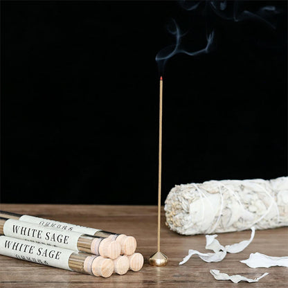 White Sage Incense Stick 3 Tubes With Cork Design