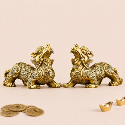 Pure Copper Feng Shui Pi Xiu