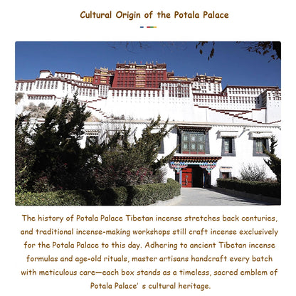 Potala Palace Handmade Goose Pear Tibetan Incense