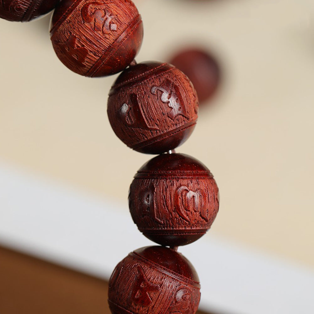 Green Sandalwood Silver Pixiu Bracelet