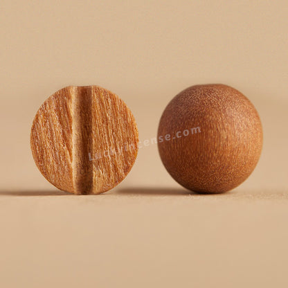 Five Colors Agate Peach Wood Beads Bracelet