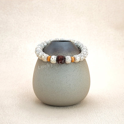 Star Moon Bodhi Beads Red Sandalwood Bracelet