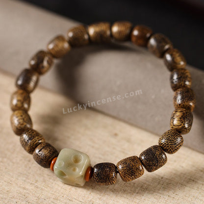 Natural Agarwood Beads Bodhi Lucky Bracelet