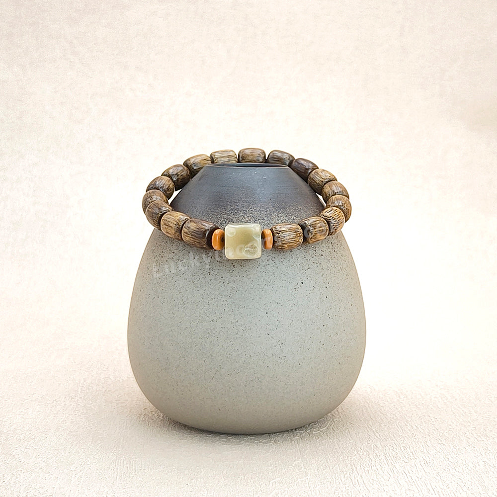 Natural Agarwood Beads Bodhi Lucky Bracelet