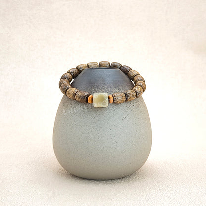 Natural Agarwood Beads Bodhi Lucky Bracelet