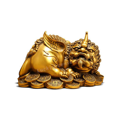 Pure Copper Money Pixiu