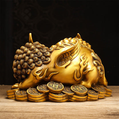 Pure Copper Money Pixiu
