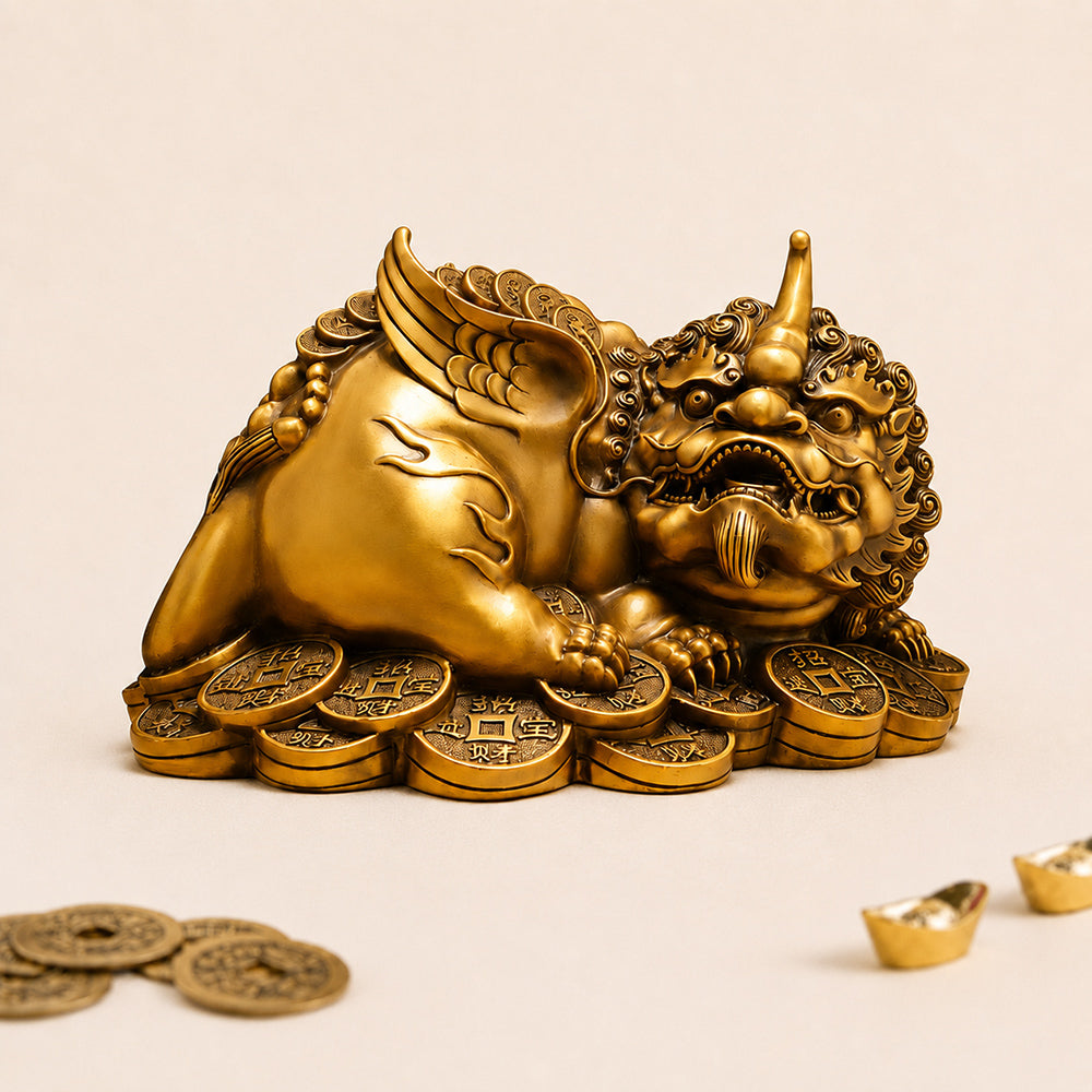 Pure Copper Money Pixiu