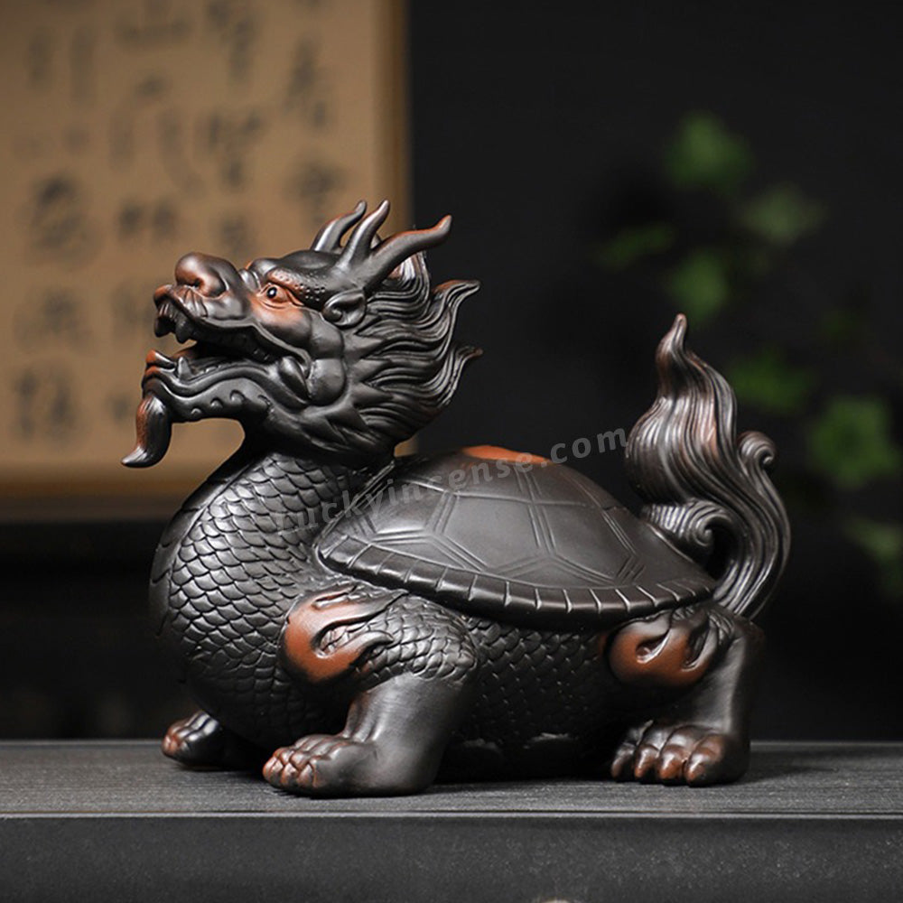 Purple Sand Dragon Turtle Tea Pet