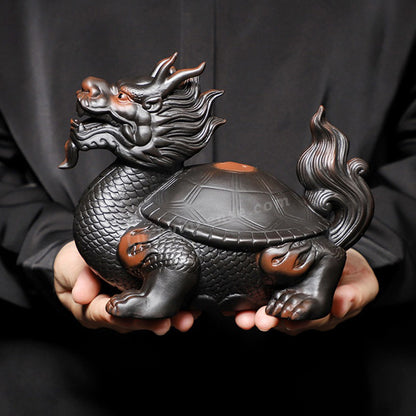 Purple Sand Dragon Turtle Tea Pet