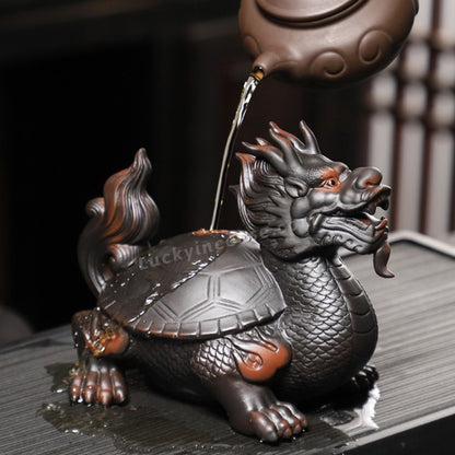 Purple Sand Dragon Turtle Tea Pet