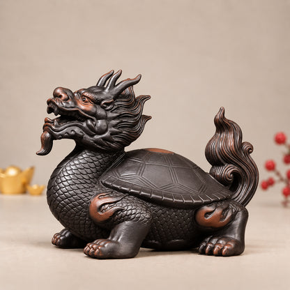 Purple Sand Dragon Turtle Tea Pet