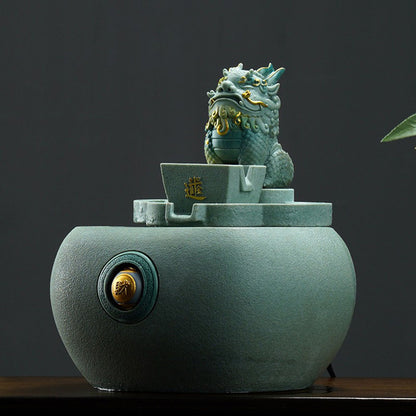 Pi Xiu Fortune Flow Fountain