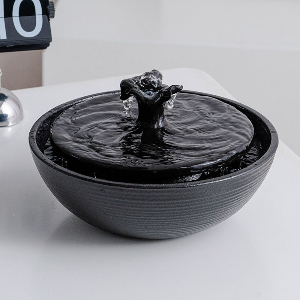 Ocean Wave Ceramic Fountain