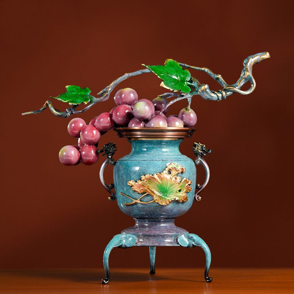 Feng Shui Grape Ornament