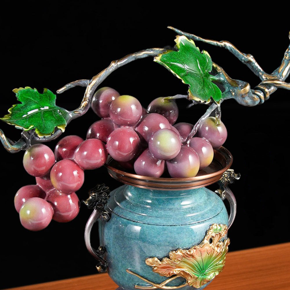 Feng Shui Grape Ornament