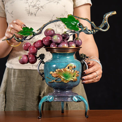 Feng Shui Grape Ornament