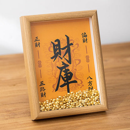 Five Wealth Gods Frame Decoration