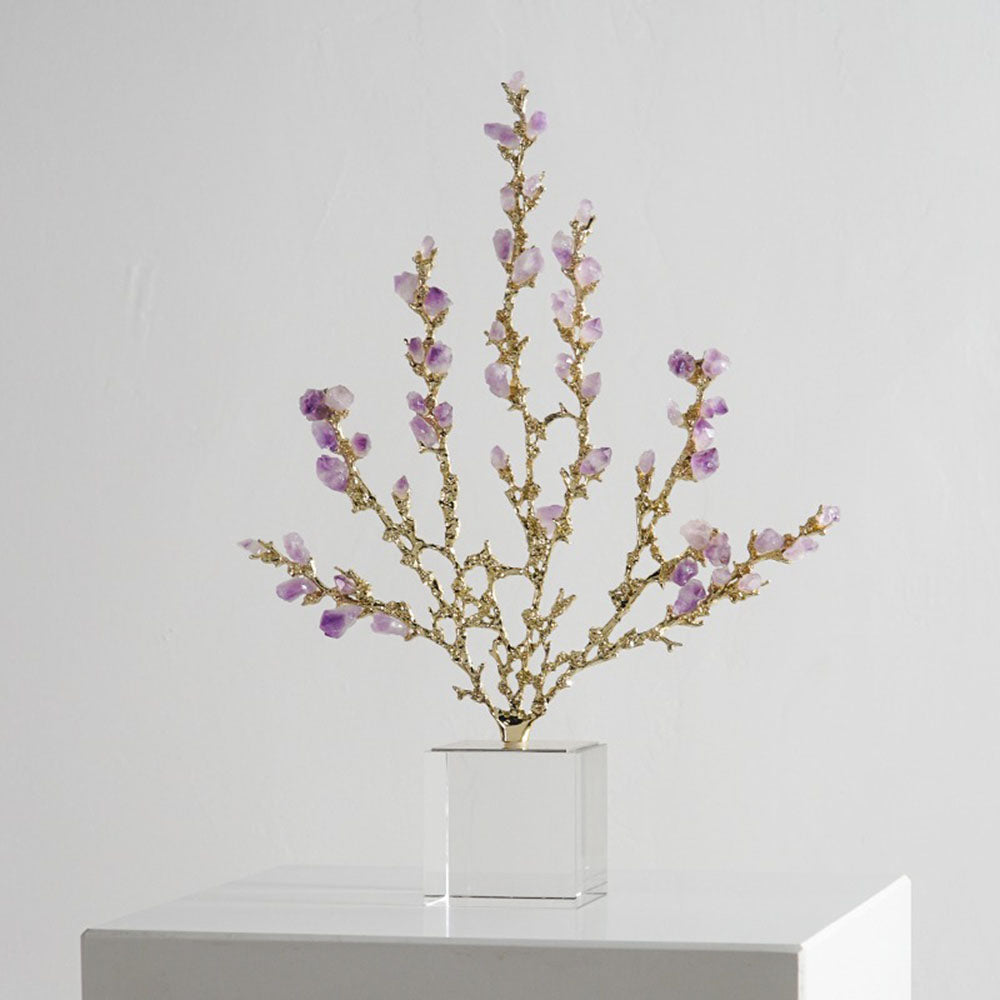 Blossom Purple Cystal Tree