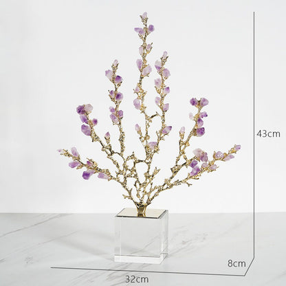 Blossom Purple Cystal Tree