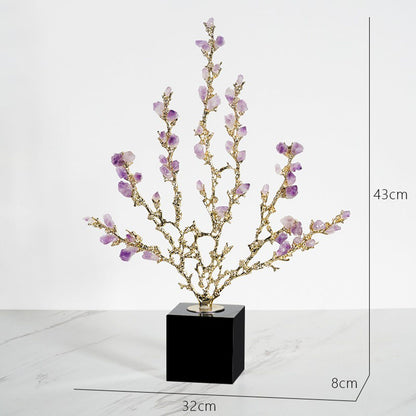 Blossom Purple Cystal Tree
