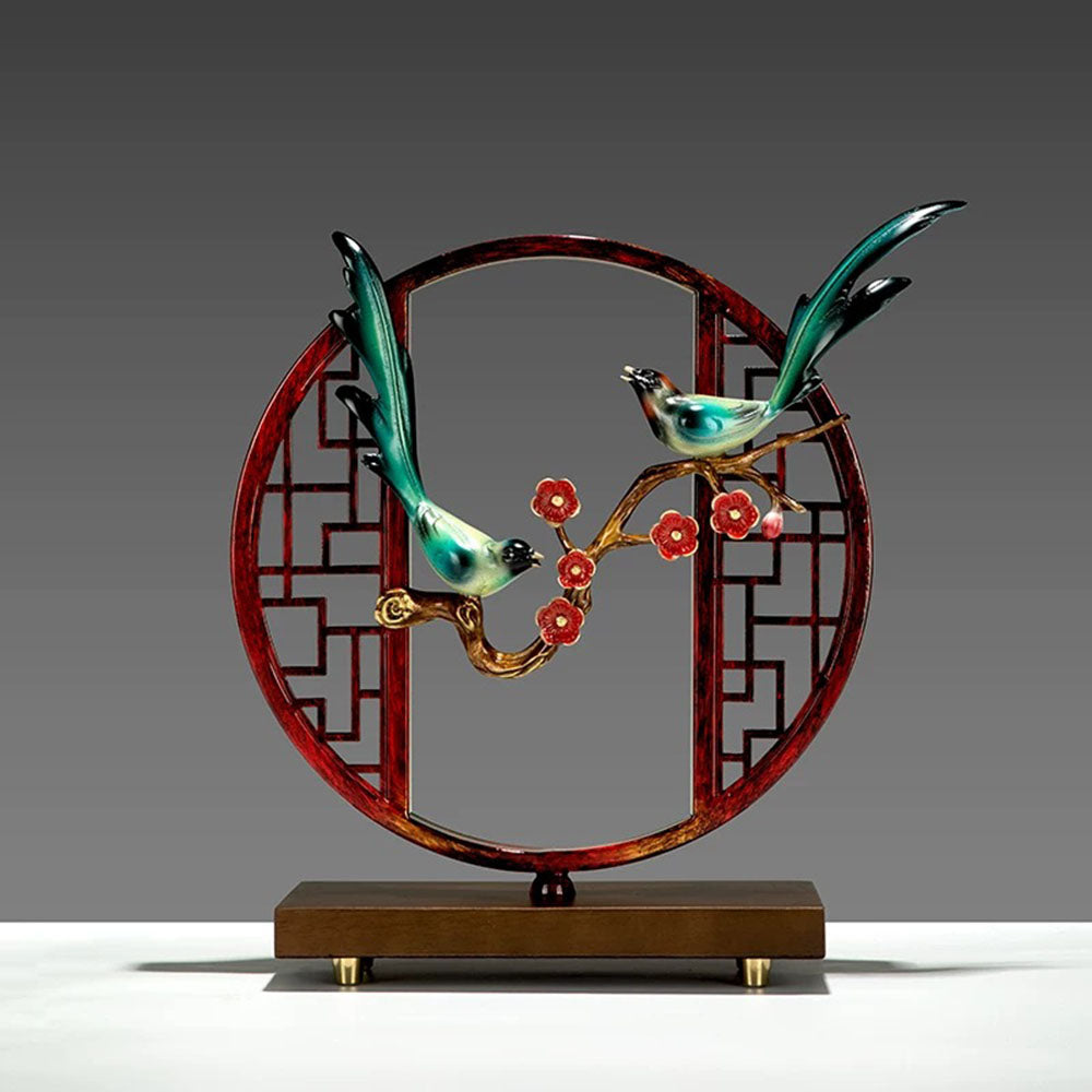 Brass Magpie Ornament