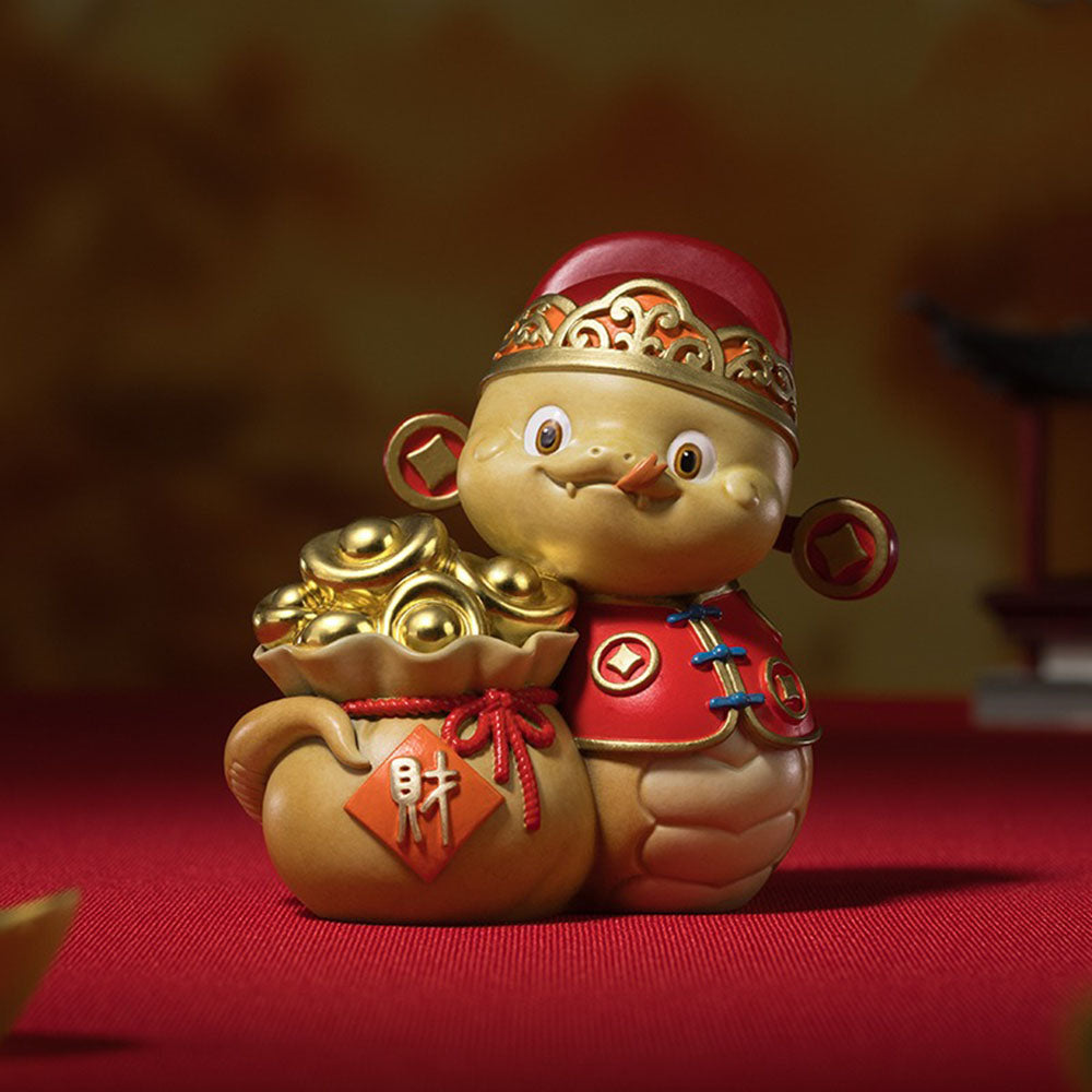 Lucky Snake With Money Bag