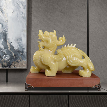 Jade Feng Shui Pixiu Pair