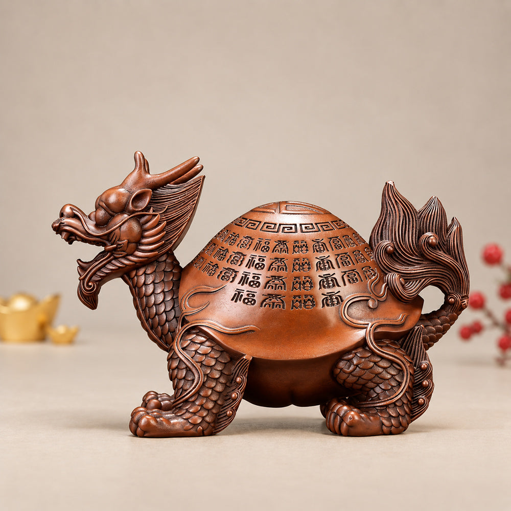 Red Copper Dragon Turtle