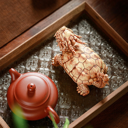 Ceramic Feng Shui Dragon Turtle