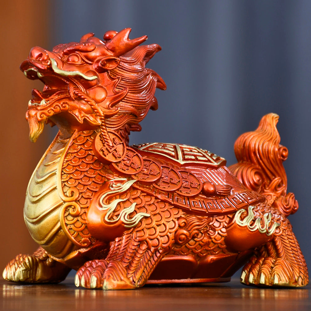 Traditional Lost-wax Casting Dragon Turtle