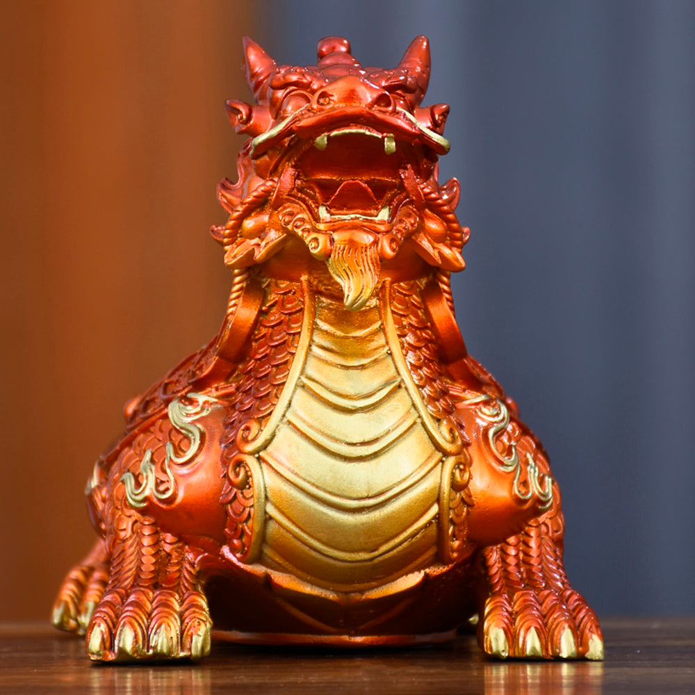 Traditional Lost-wax Casting Dragon Turtle