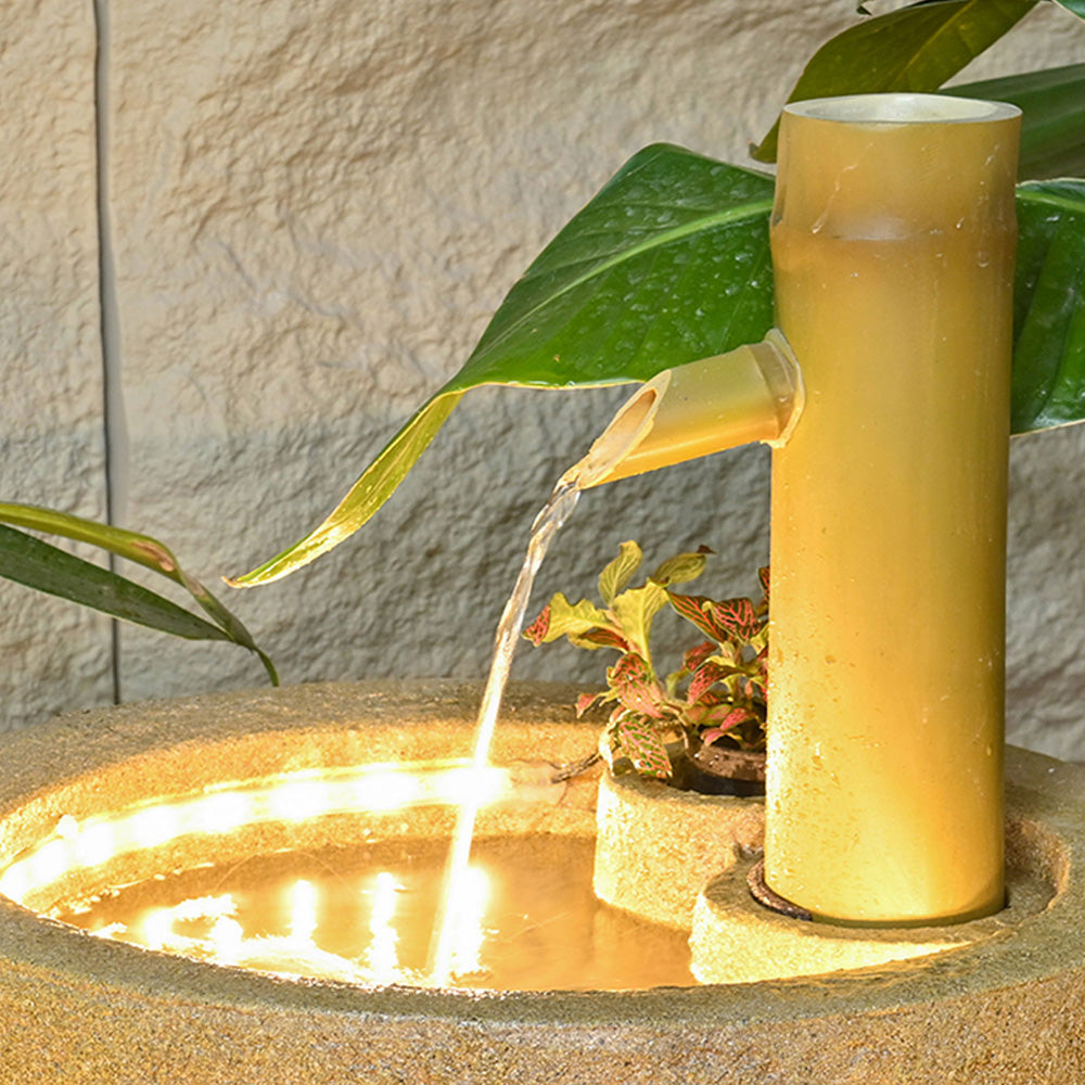Japanese Large Bamboo Water Fountain