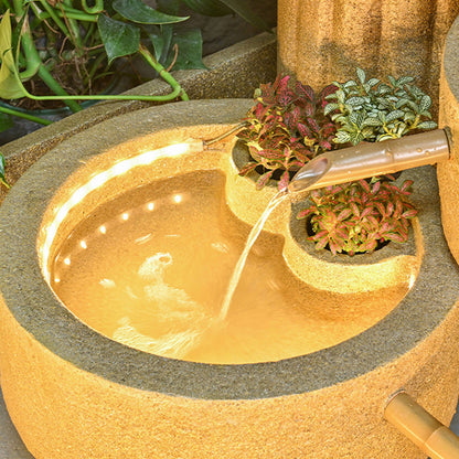 Japanese Large Bamboo Water Fountain
