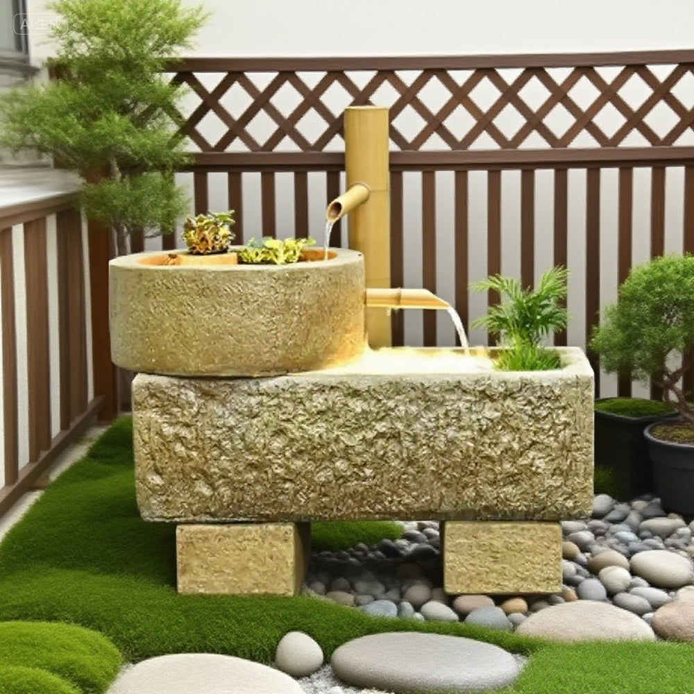 Zen Style Japanese Bamboo Fountain