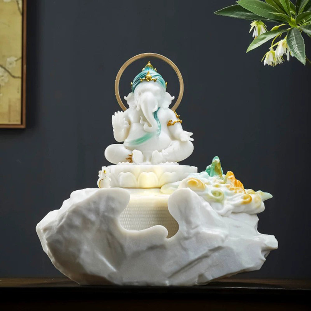 Ganesha Tabletop Water Fountain