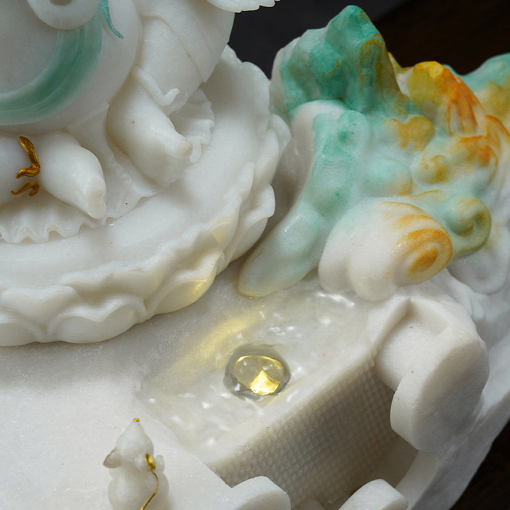 Ganesha Tabletop Water Fountain