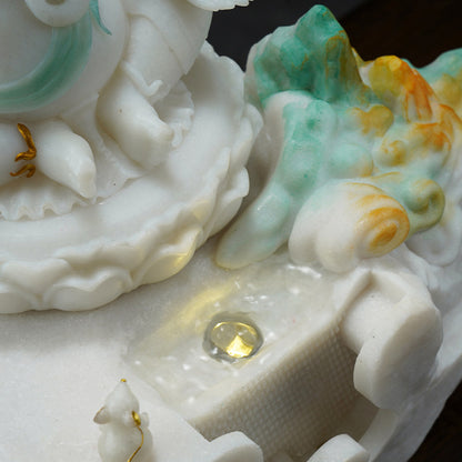 Ganesha Tabletop Water Fountain