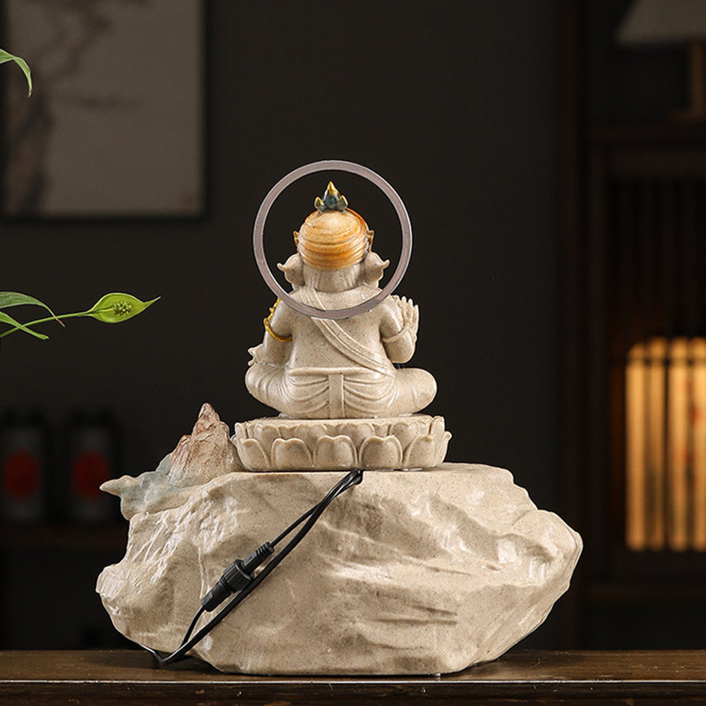 Ganesha Tabletop Water Fountain