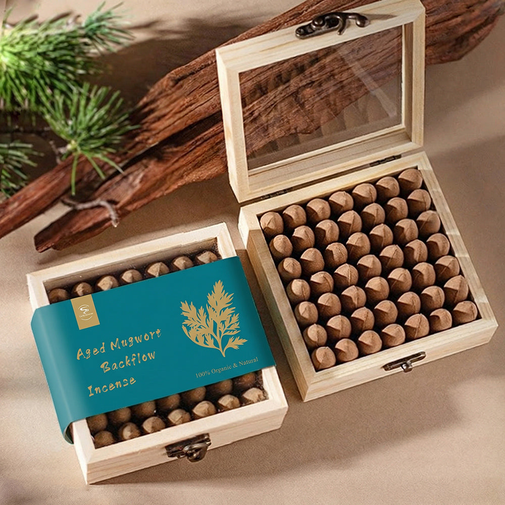 Aged Mugwort Backflow Incense