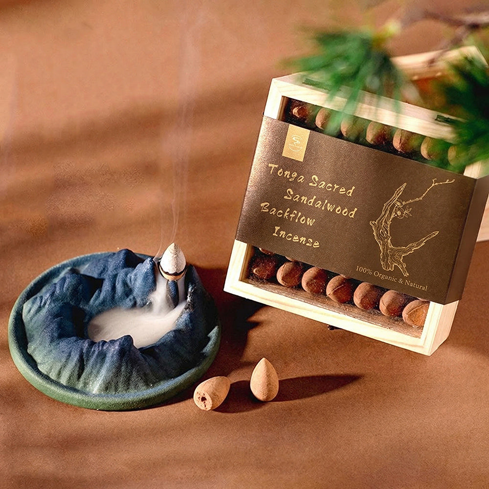 Tonga Sacred Sandalwood Backflow Incense