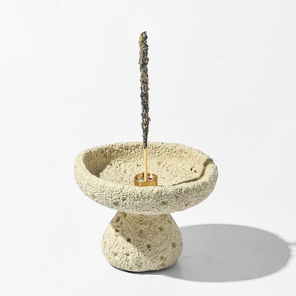 Cement Handmade Japanese Incense Holder