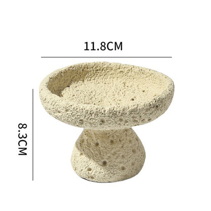 Cement Handmade Japanese Incense Holder